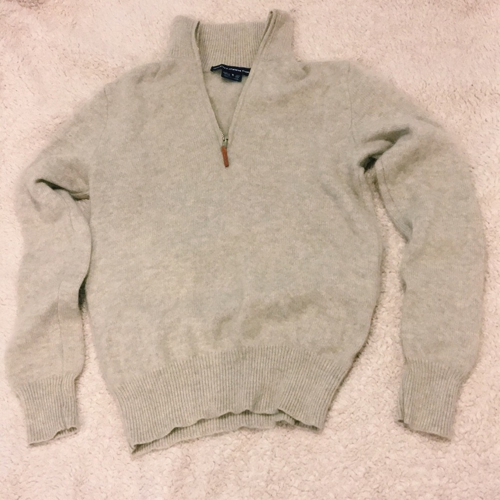 Cashmere Zip Up
